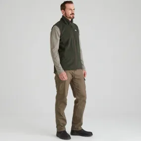 Chic Sweater Bold Patterns Men's Kodiak Gilet Deep Forest