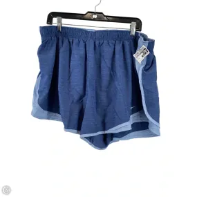 Performance Comfort Athletic Shorts By Nike Apparel In Blue, Size: 3x