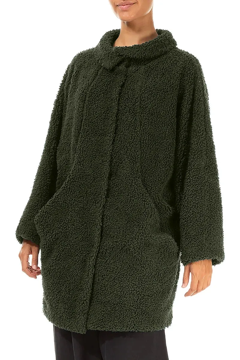 Forest Mist Teddy Cotton Coat TemperatureRegulating