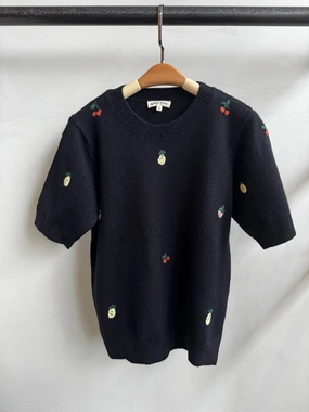 FRUIT Sweater Light Knit Trendy Winter