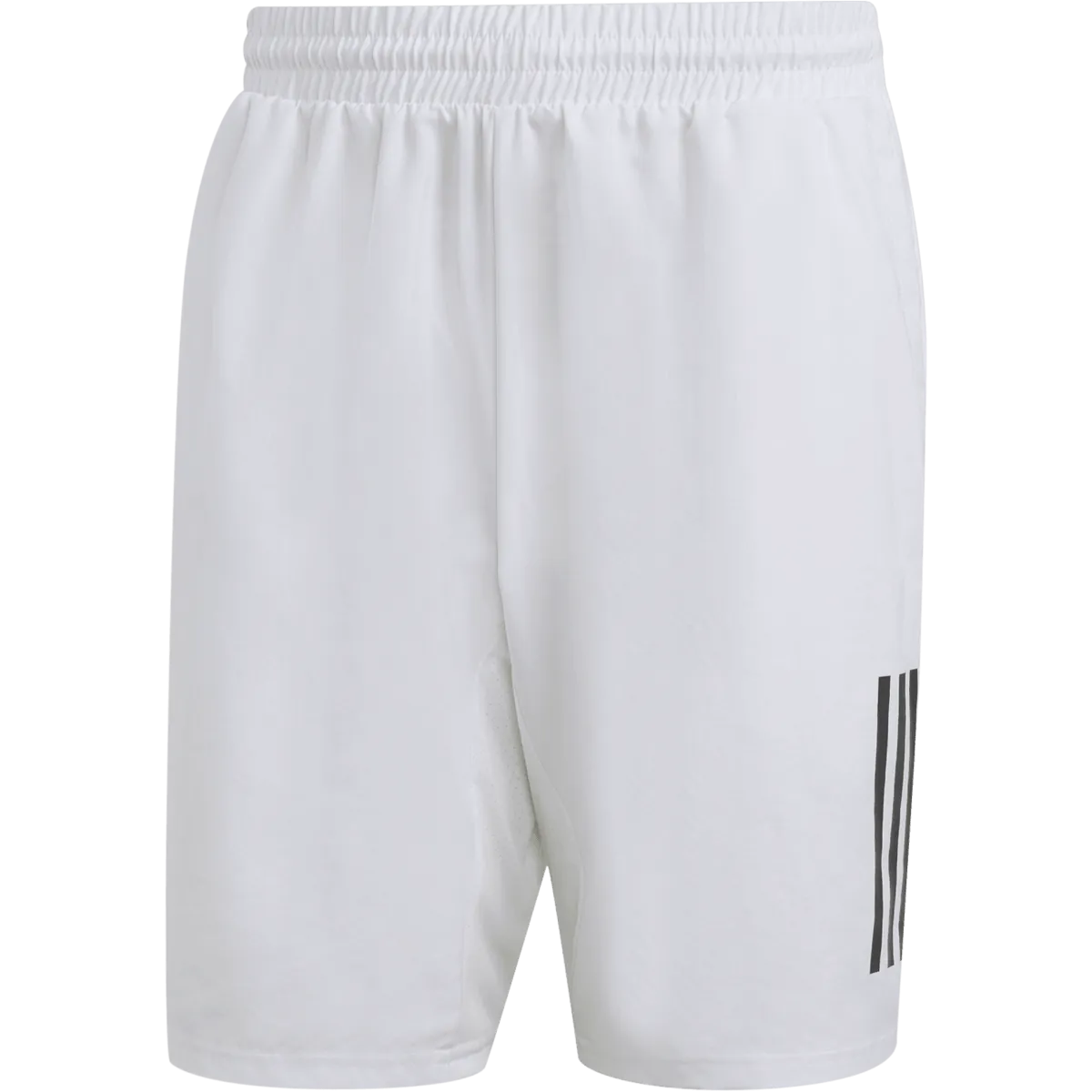 Men's Club 3 Stripe 9" Shorts No Gap Waist FlexibleKnees