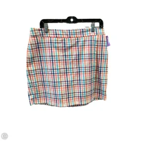 Skort By Talbots In Plaid Pattern, Size: 10 Fashion Energy Crisp Finish