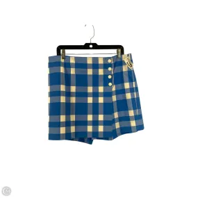 Cozy Finish Skort Designer By Tory Burch In Blue, Size: Xl