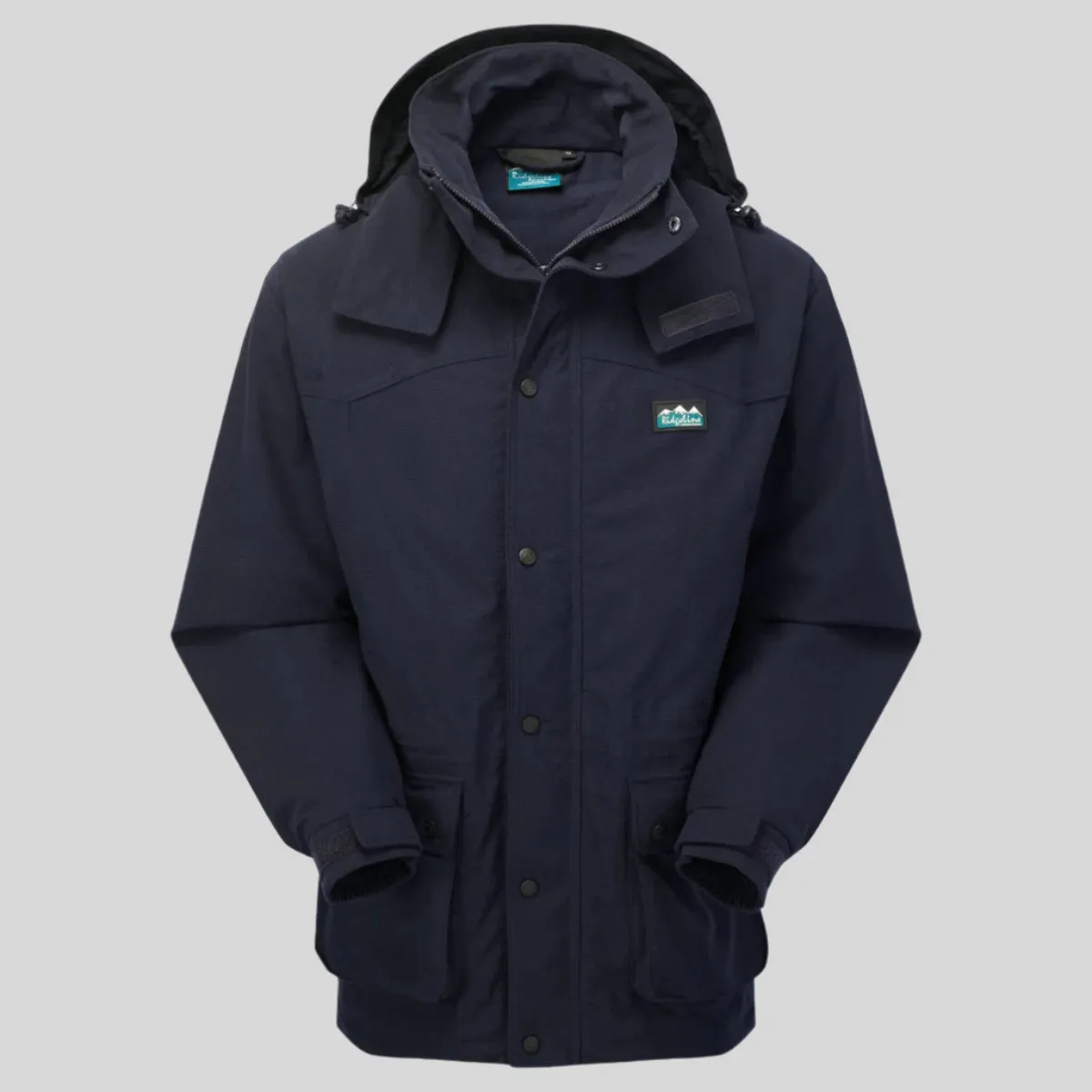 Men's Torrent III Jacket Navy Abrasion Resistant Trim