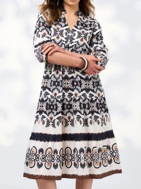 LOOBIE'S STORY ZOE MIDI DRESS Thermal-Lined