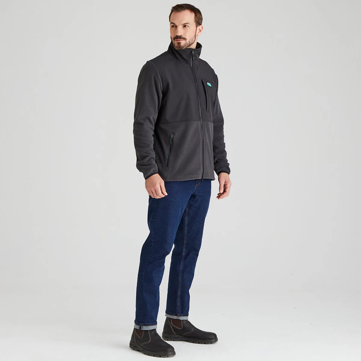 Men's Hybrid Jacket Shale Cozy Sweatshirt