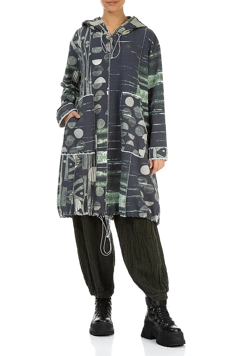 Heat Trapping Layer Hooded Moonlight Cotton Jacket