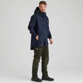 Stretch Enhanced Mobility Zones Men's Monsoon Light Jacket Navy