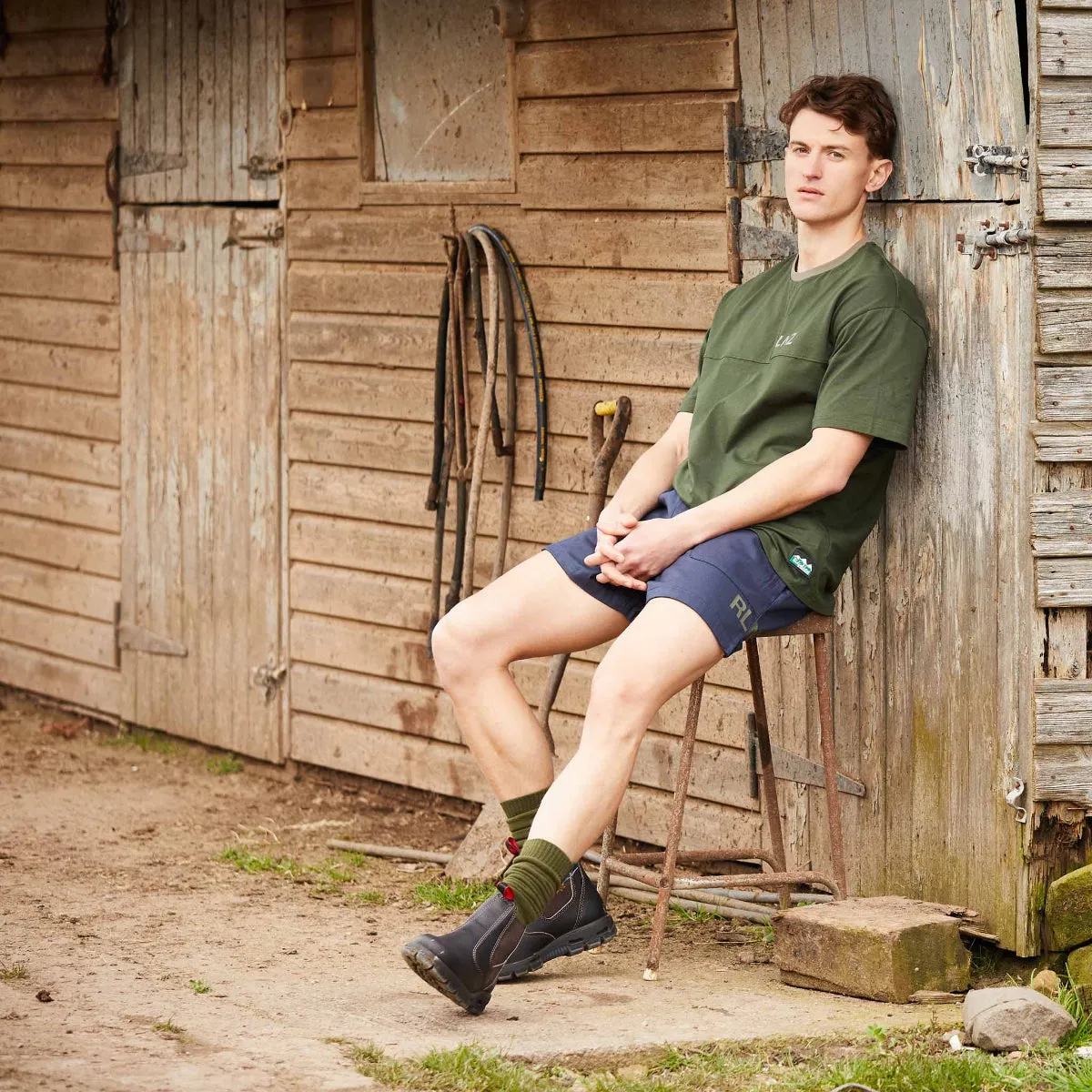 Hose Down T-Shirt Olive Relaxed Fit Shirt
