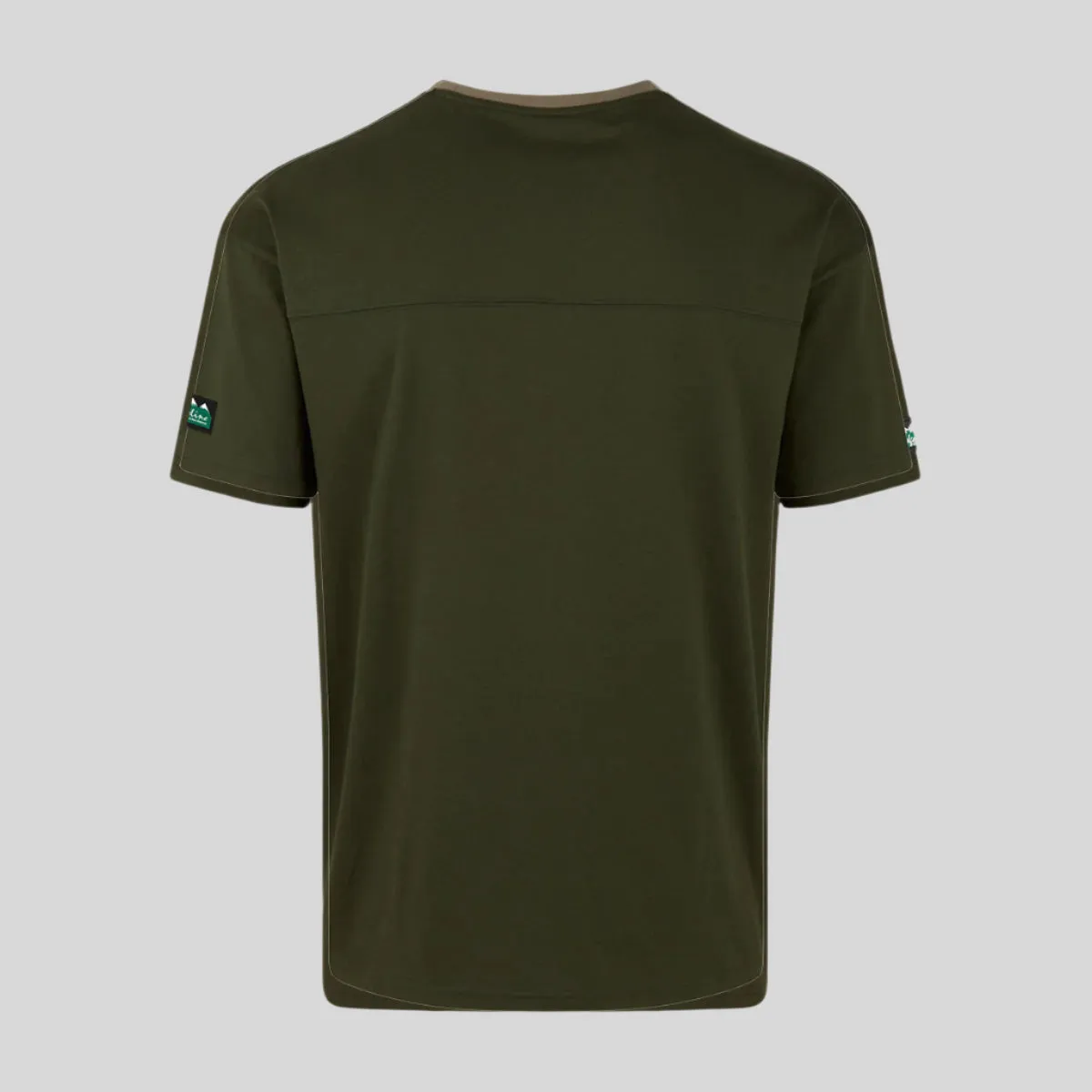 Hose Down T-Shirt Olive Yarn Dye Stripe