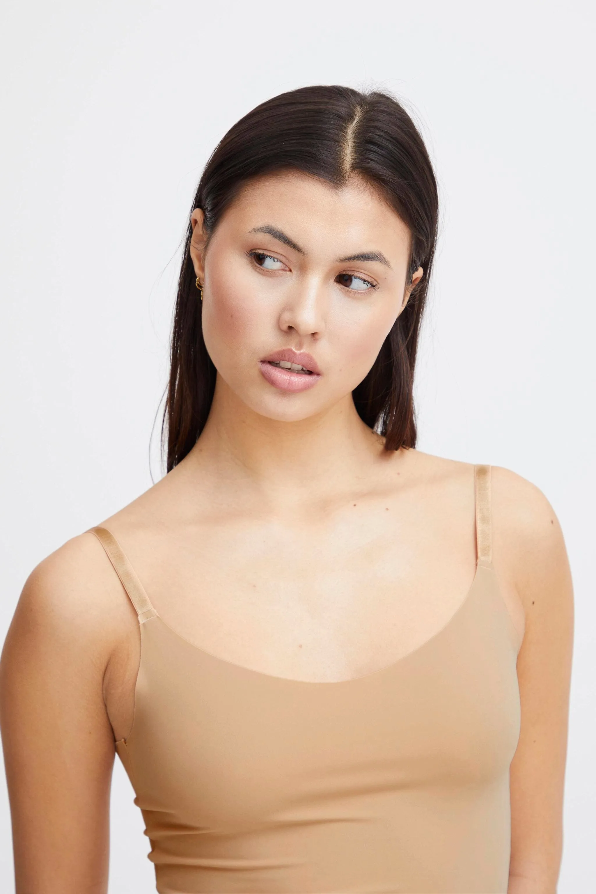 Work Ease BASIC SLIP DRESS (NUDE)