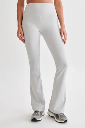 Stylish Look Jesse Flared Yoga Pants - Ice Grey