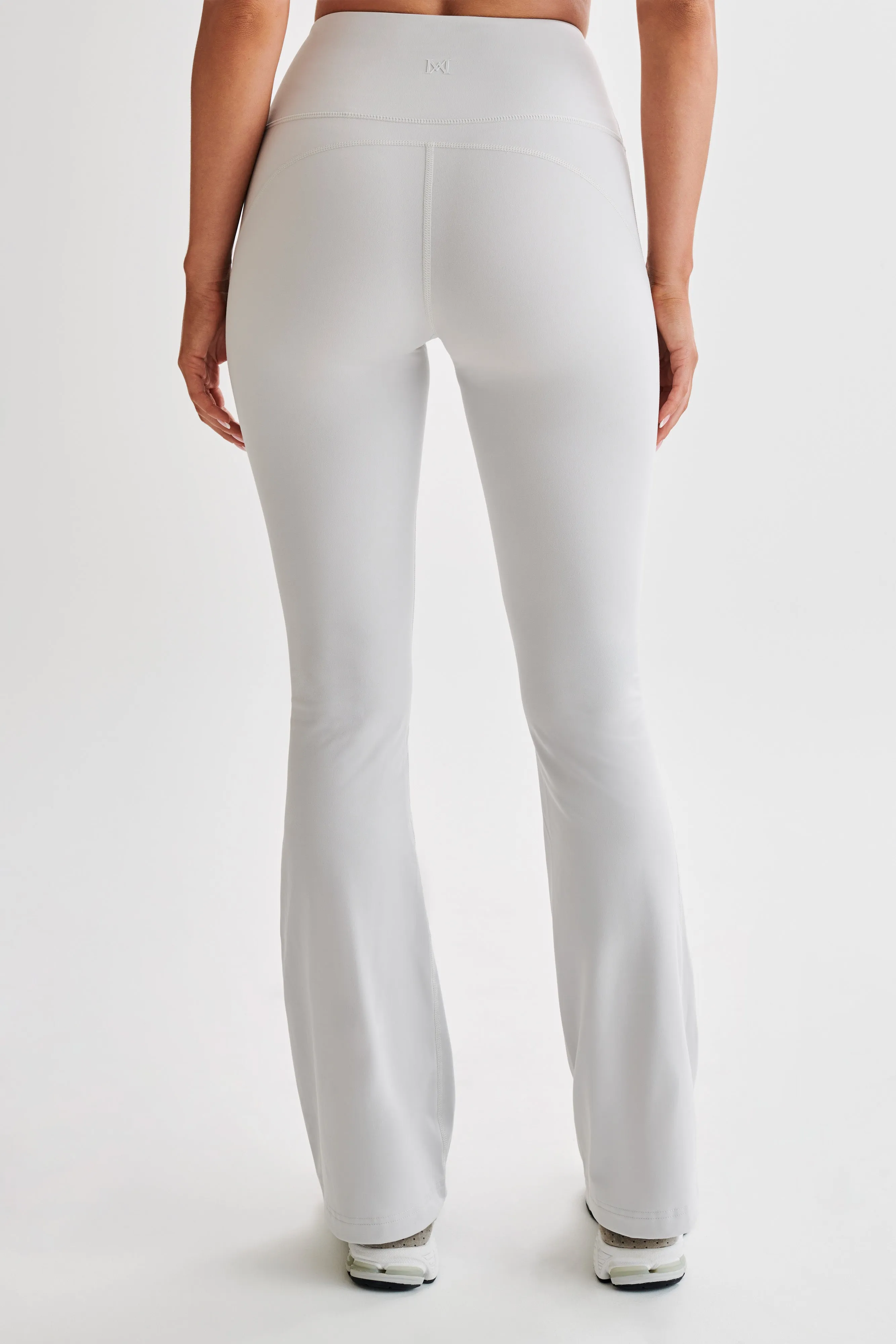 Jesse Flared Yoga Pants - Ice Grey Day-to-Day Wear