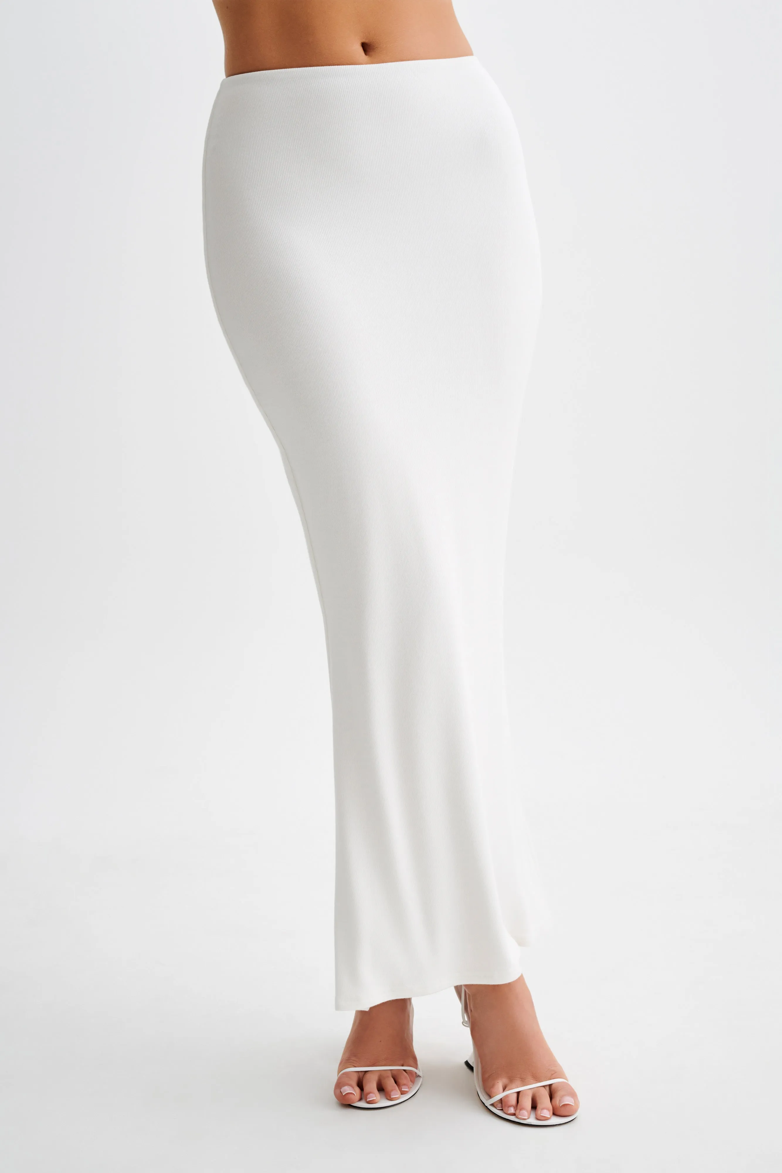 Quick Fit Design Jonah Modal Maxi Skirt - Ivory