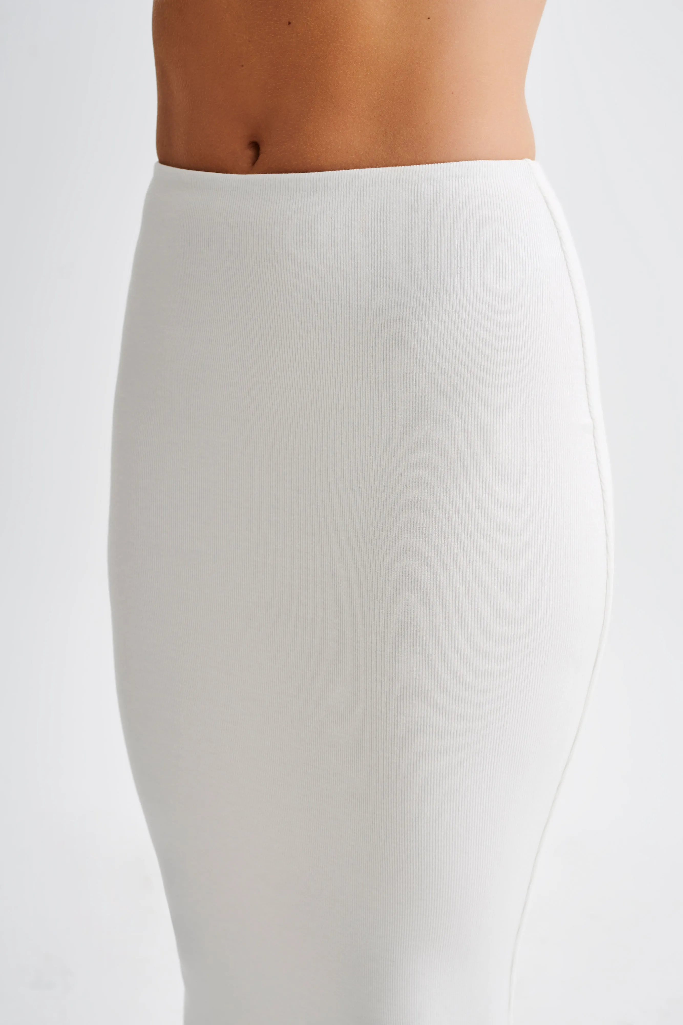 City Wear Jonah Modal Maxi Skirt - Ivory