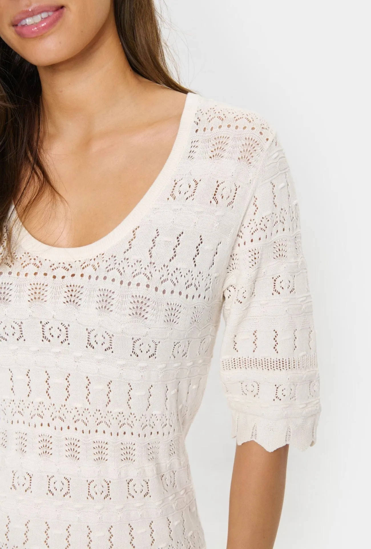 JOYCE DRESS (ICE) Casual day-to-night piece