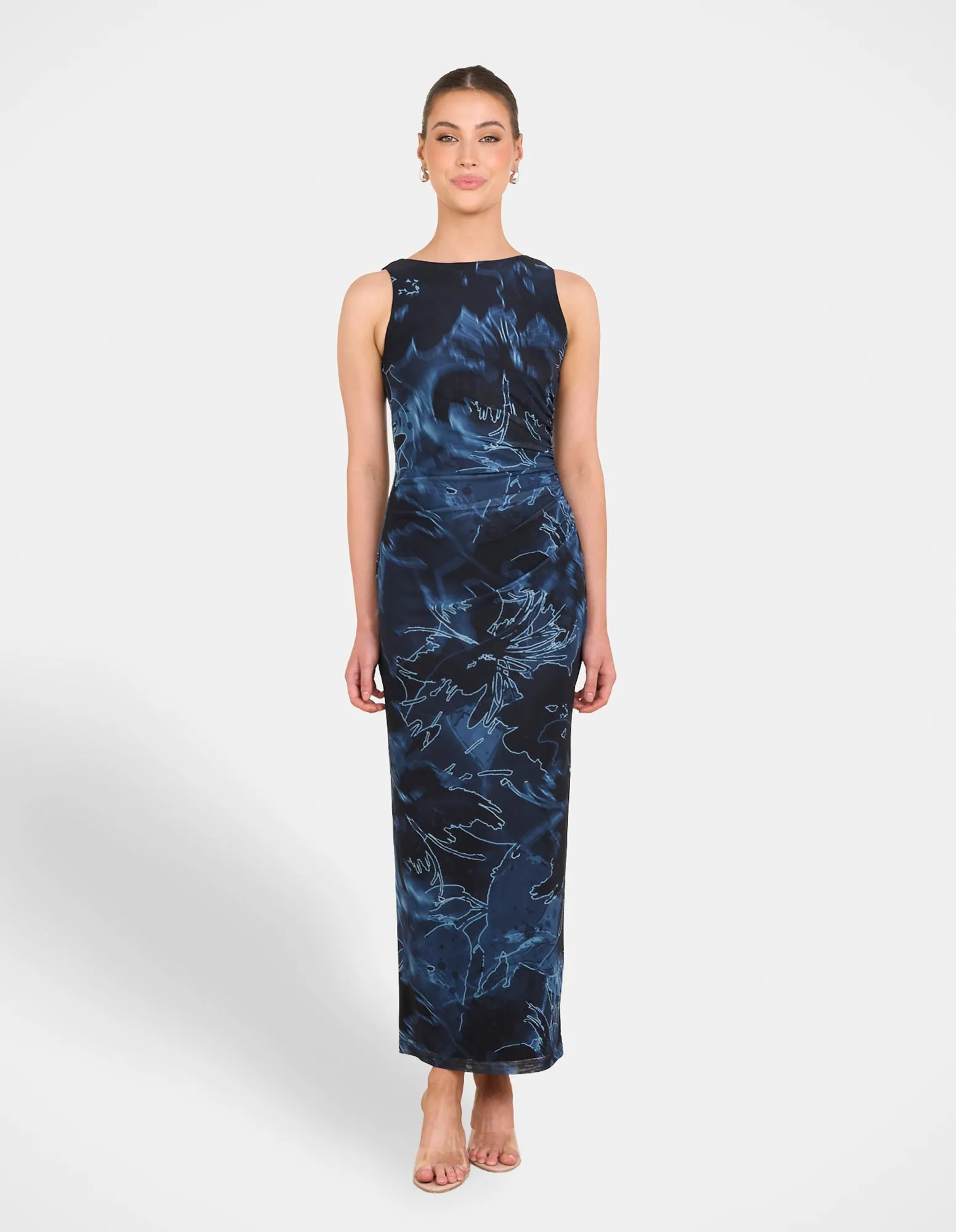 Kiev Mesh Maxi Dress Perfect For Work High-Fashion