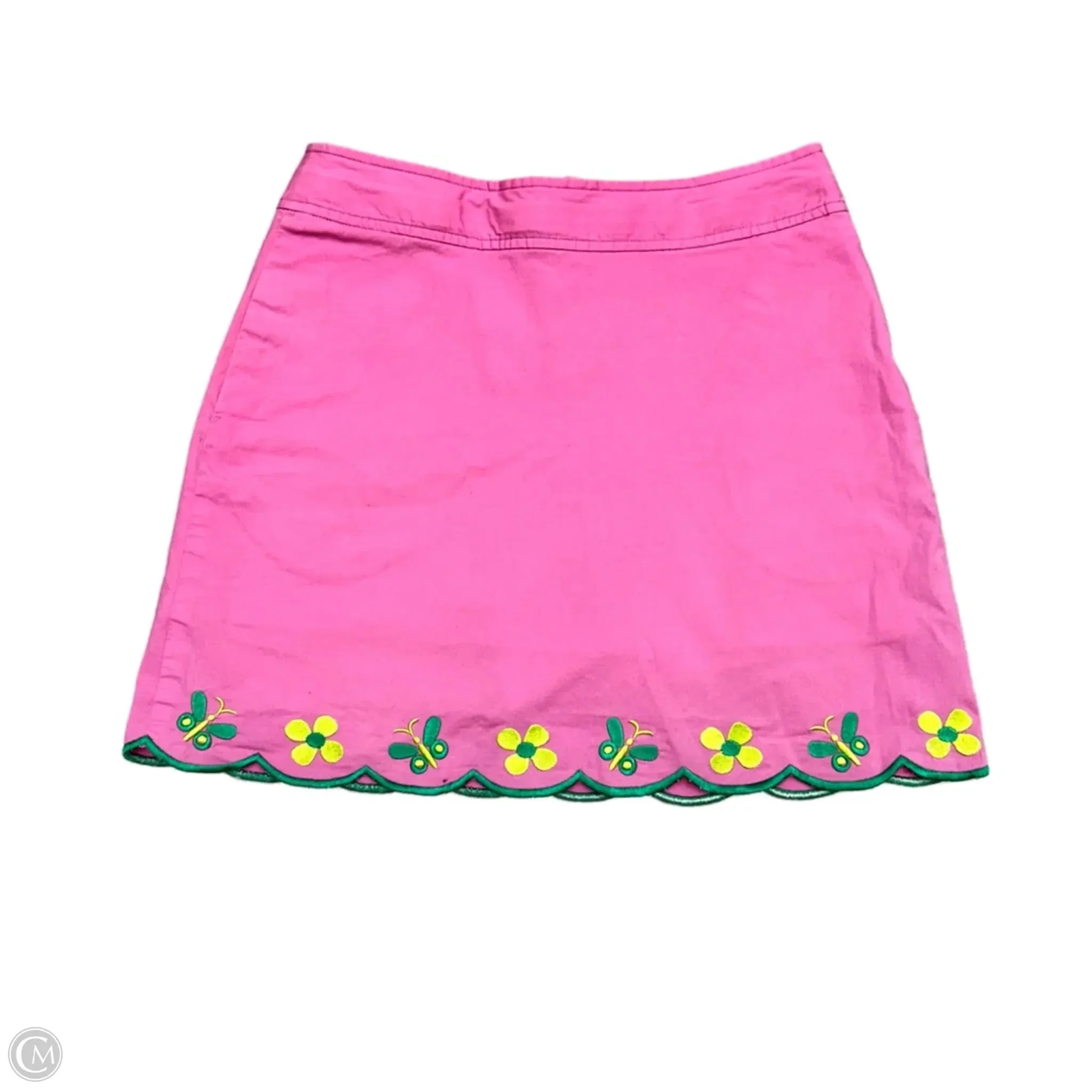 Skort Designer By Lilly Pulitzer In Pink, Size: 2 Art Gallery Visit