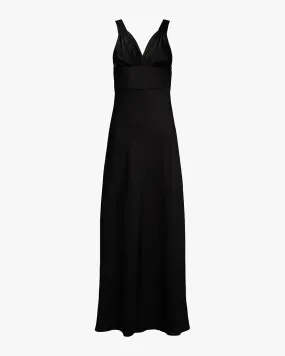 Trend Smart Tie-dye Ruched Cup Slip Maxi Dress