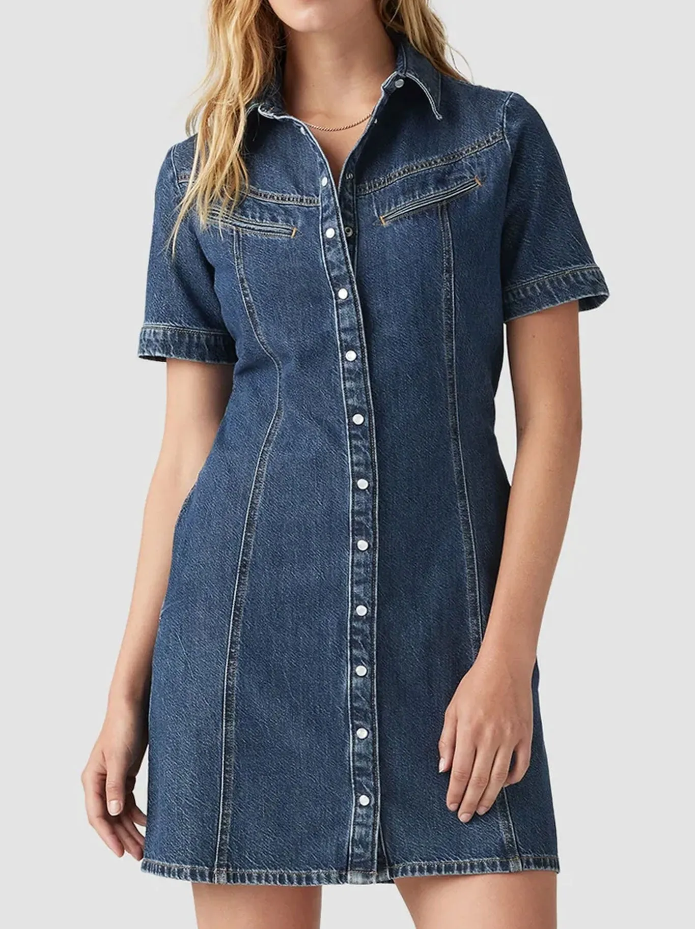 Cool Finish LEVI'S RINOA DENIM DRESS
