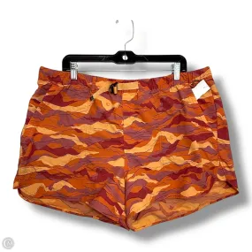 Easy Stretch Sustainable Manufacturing Athletic Shorts By Rei In Orange & Red, Size: 1x
