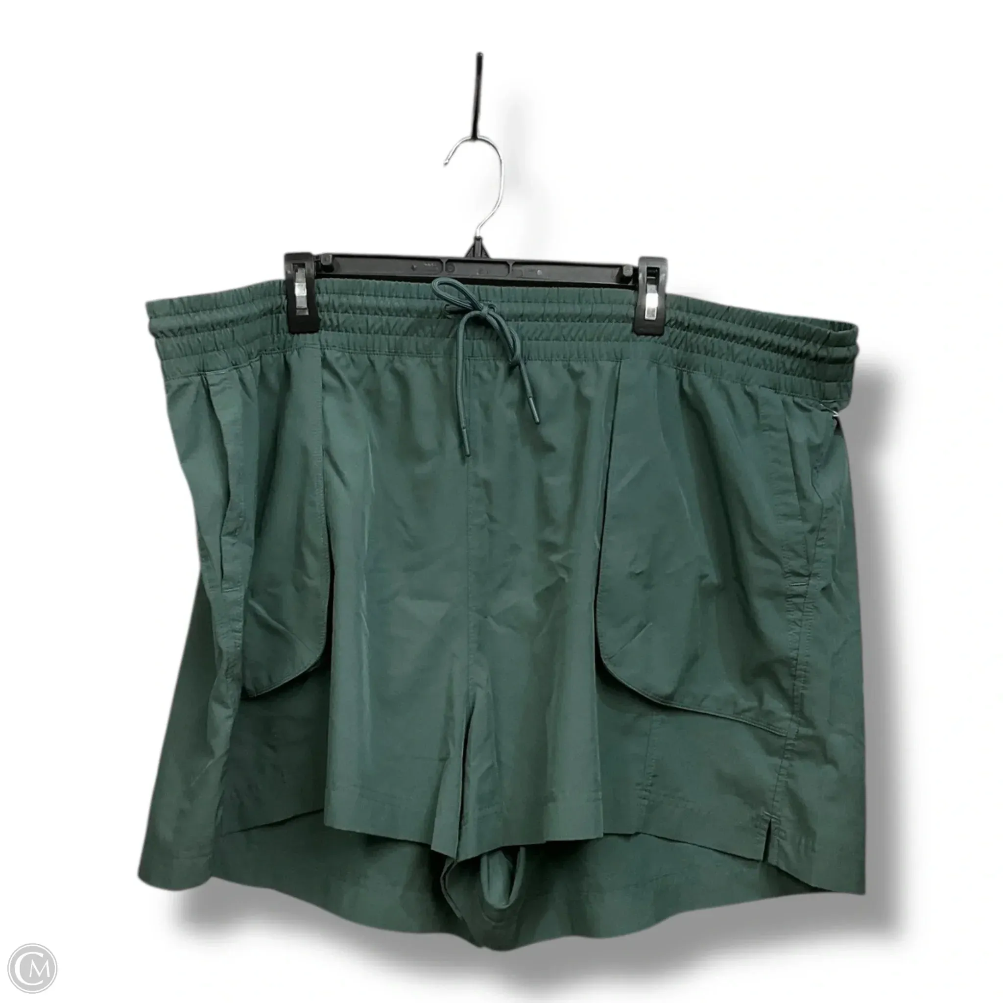 Stretch Movement Casual Fit Wear Athletic Shorts By Old Navy In Green, Size: 3x