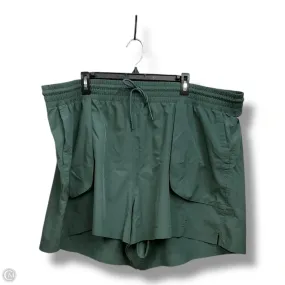 Stretch Movement Casual Fit Wear Athletic Shorts By Old Navy In Green, Size: 3x