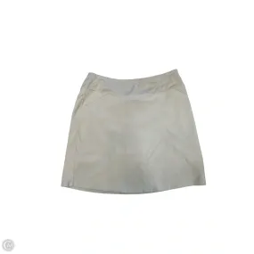 Skort By Clothes Mentor In Tan, Size: M Abstract Motif Transitional Wear