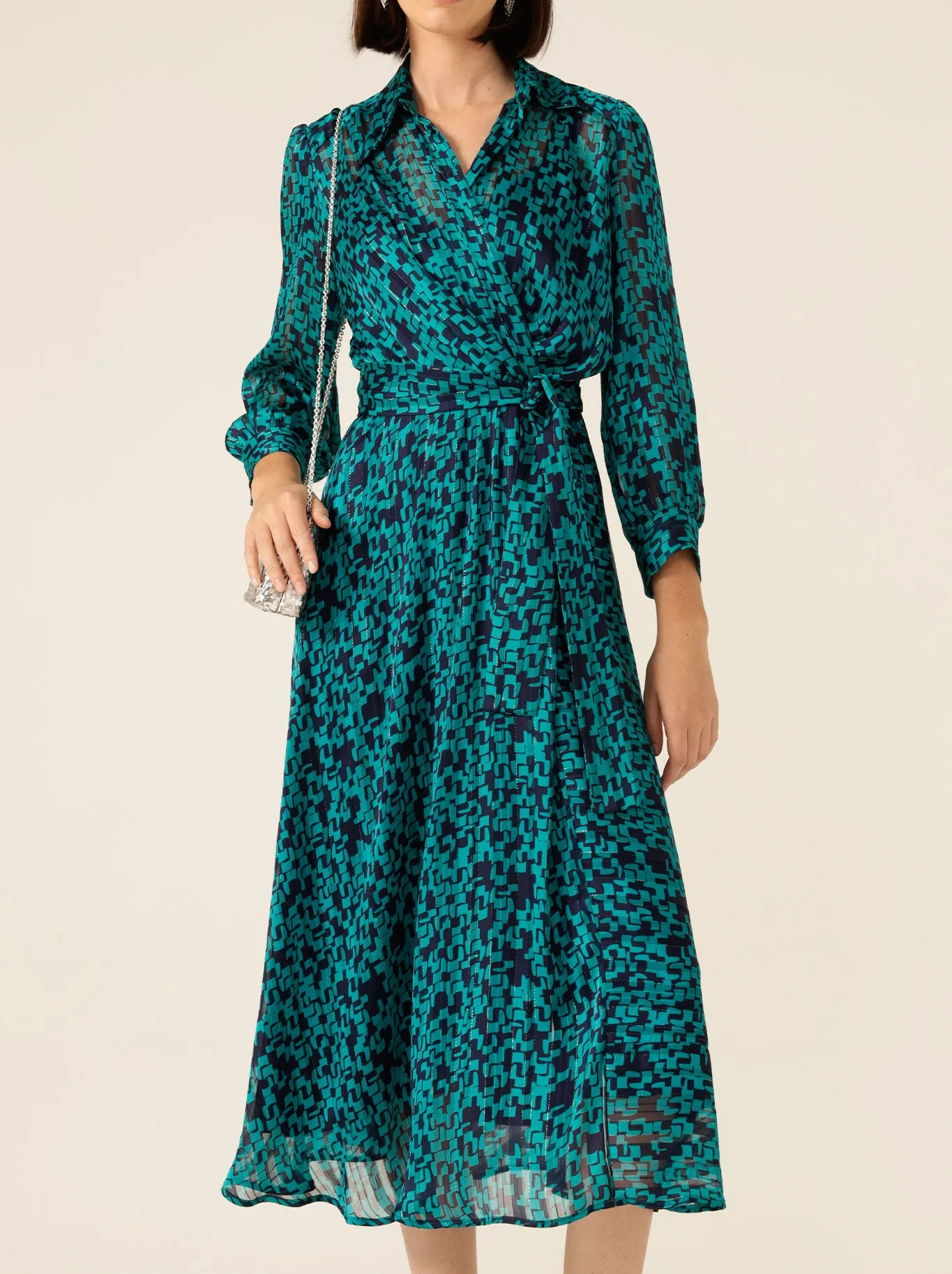 Love Soft SAHCA DRAKE LUSH LAGOON DRESS