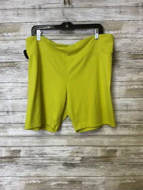 Luxury Feel Athletic Shorts By Express In Green, Size:Xl