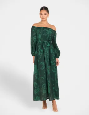 Stylish Touch Tamra Off Shoulder Maxi Dress
