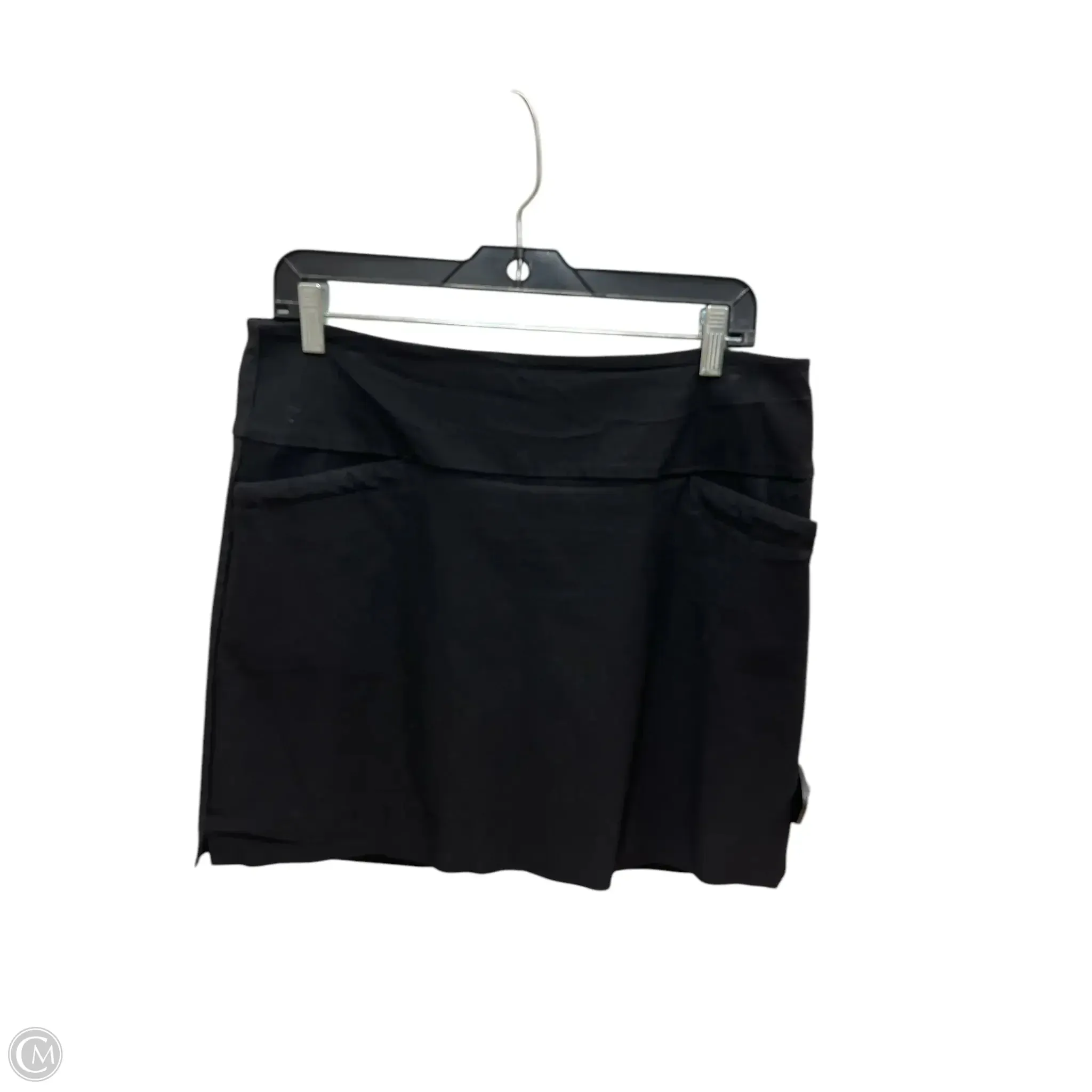 Skort By Sc & Co In Black, Size: L Designer Label Hidden pockets