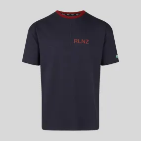 CushionedSupport Recycled Polyester Fabric Hose Down T-Shirt Navy
