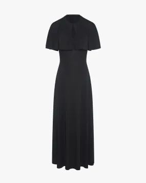 Calm Energy Cape Midi Dress