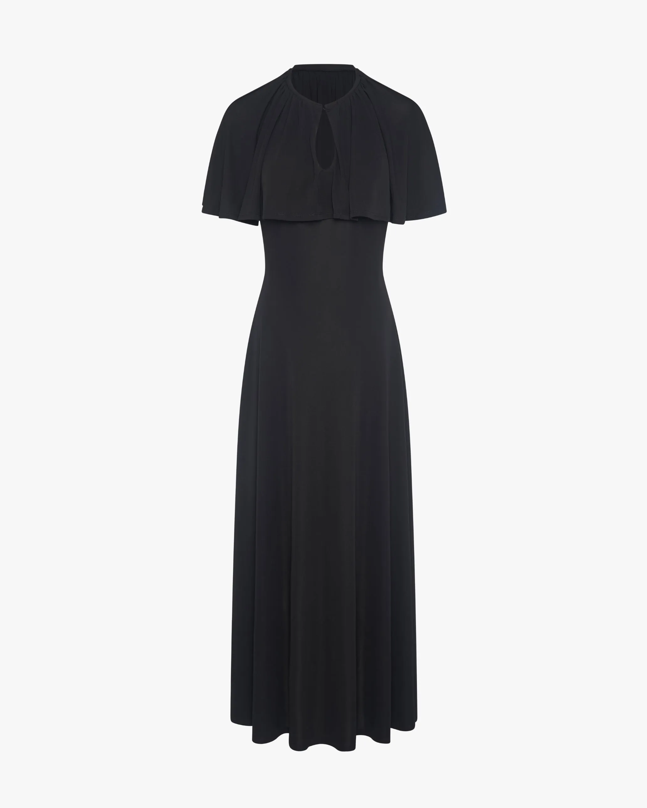 Calm Energy Cape Midi Dress
