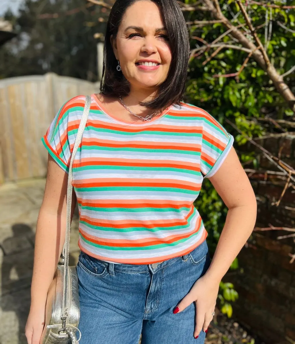 Striped Essentials T Shirt Easy Fit