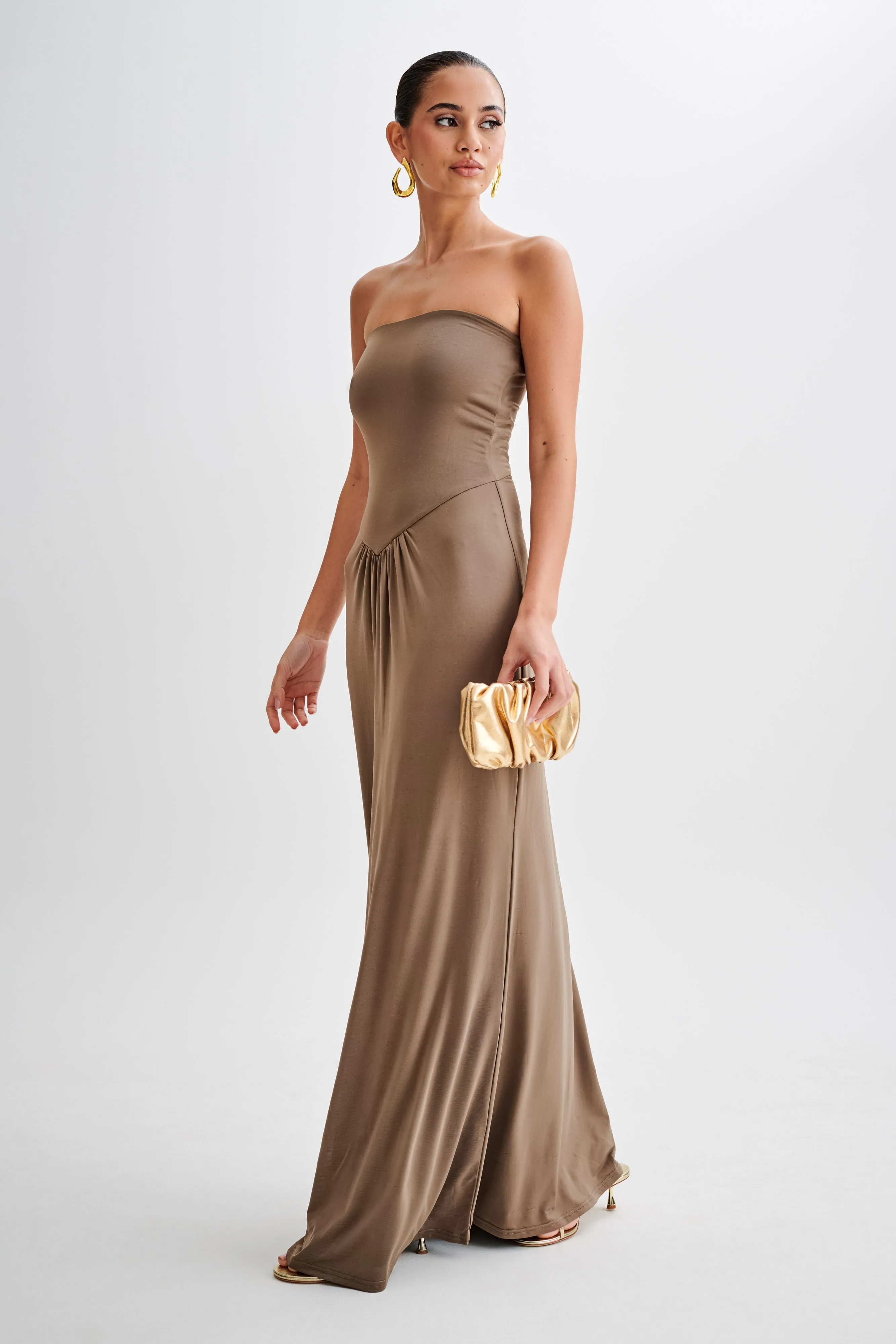 Ruby Strapless Slinky Maxi Dress - Coco Smart Pairing