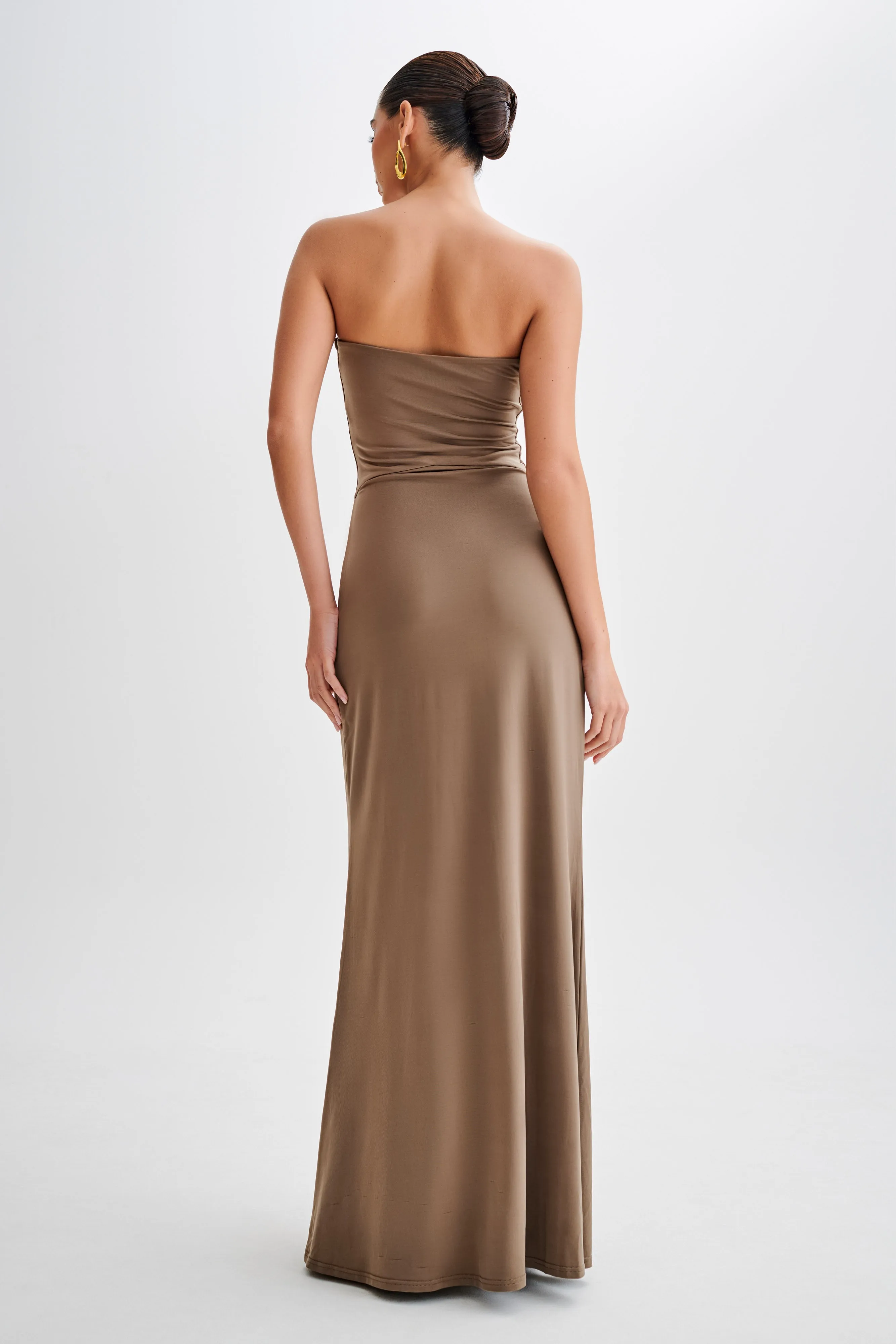 Ruby Strapless Slinky Maxi Dress - Coco Formal dinner wear Casual event outfit