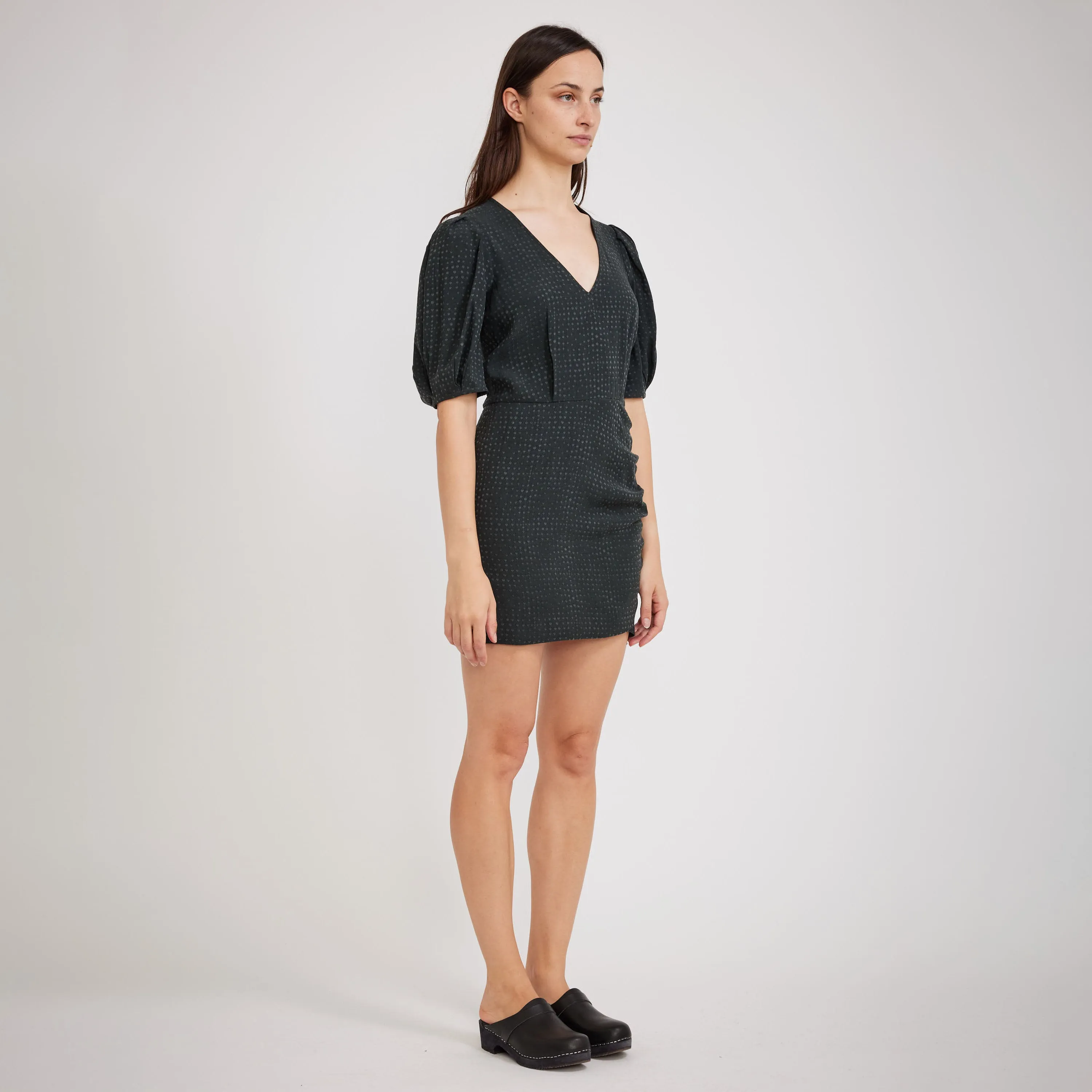 Malicia Dress Dark Fumo Art Soul Loose Fit