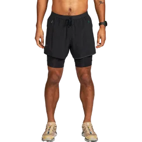 WrinkleResistantMaterial Men's 5" AFO Middle Short Ultra 2-in-1