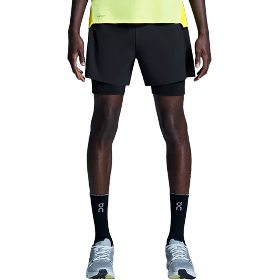 Comfy Movement Fit Loose Design Men's 5" Performance 2-in-1 Short