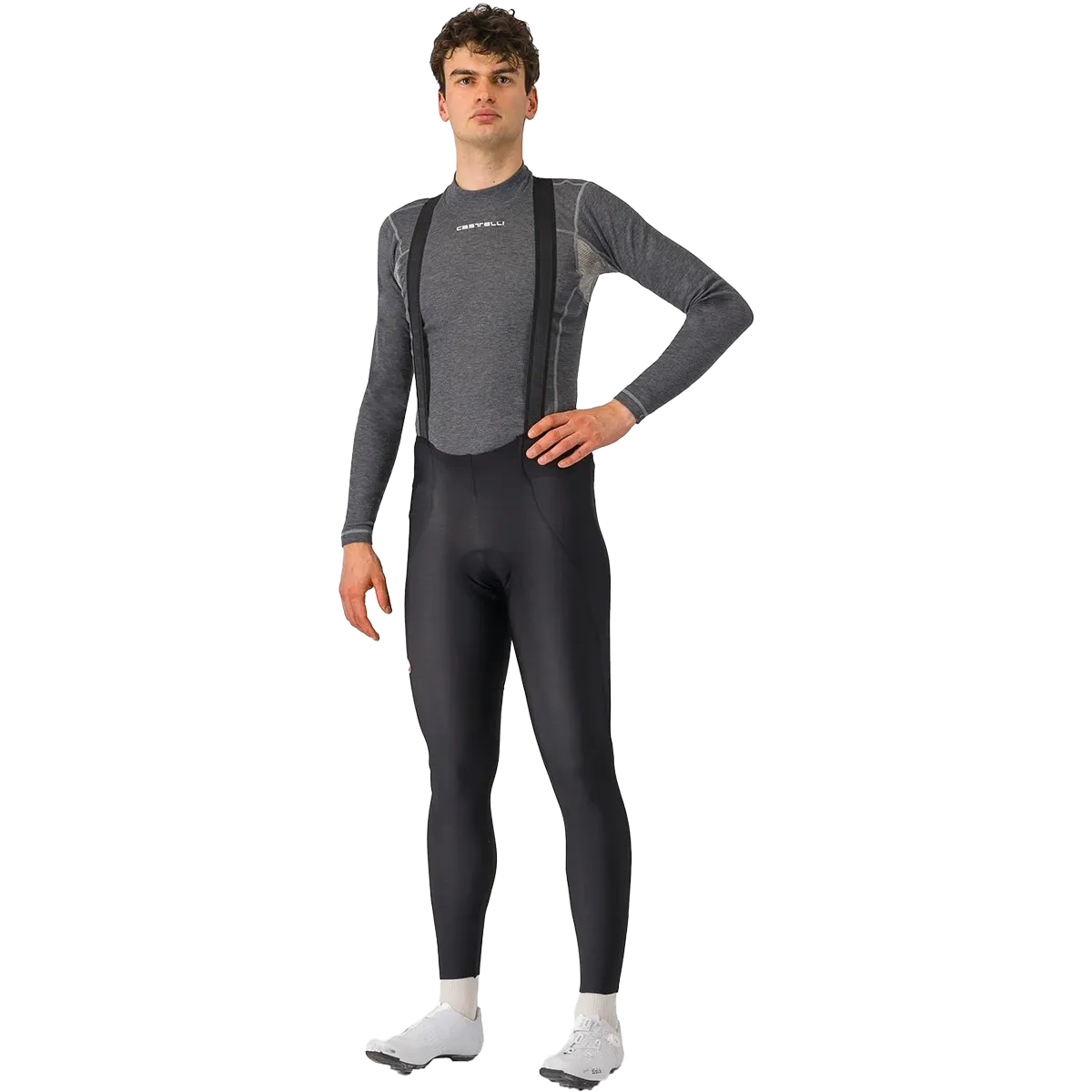 Men's Espresso Bibtight Light and Cozy High Stretch Fit