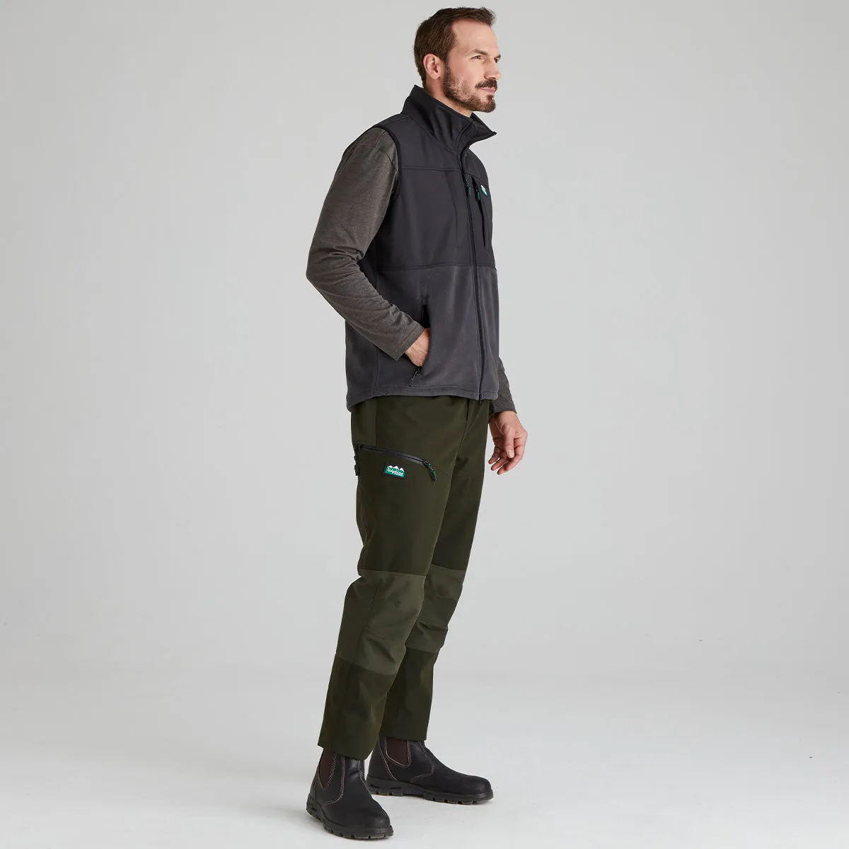 Men's Hybrid Vest Shale Thermal Insulation Layer