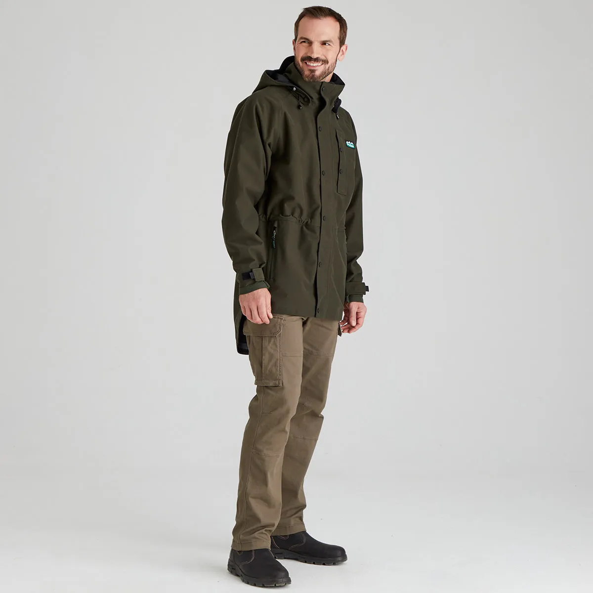 Men's Monsoon Classic Jacket Deep Forest (2025) Monochrome Look Layer Friendly Shape