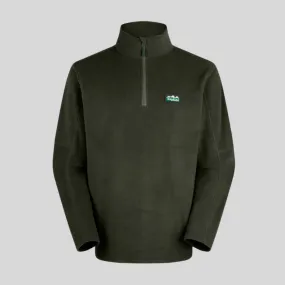 Men's Narvik Fleece Olive Lightweight Weave Material
