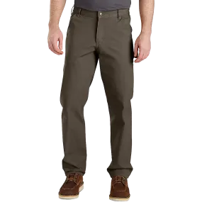 Men's Rugged Flex Duck Utility Work Pant - Relaxed Fit Stretchable Fabric StainResistantFinish