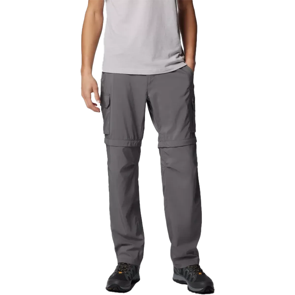 Sporty Comfort Wear Daily Style Men's Silver Ridge Utility Convertible Pant
