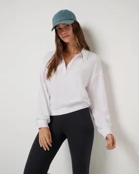 FourWayStretch Flatlock Seam Design Cloud Terry Top