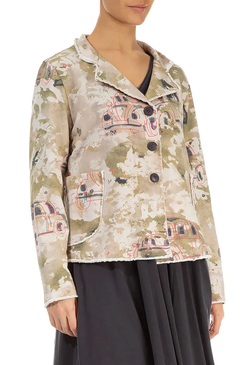 Collar Retro Cotton Jacket Weatherproof Shell