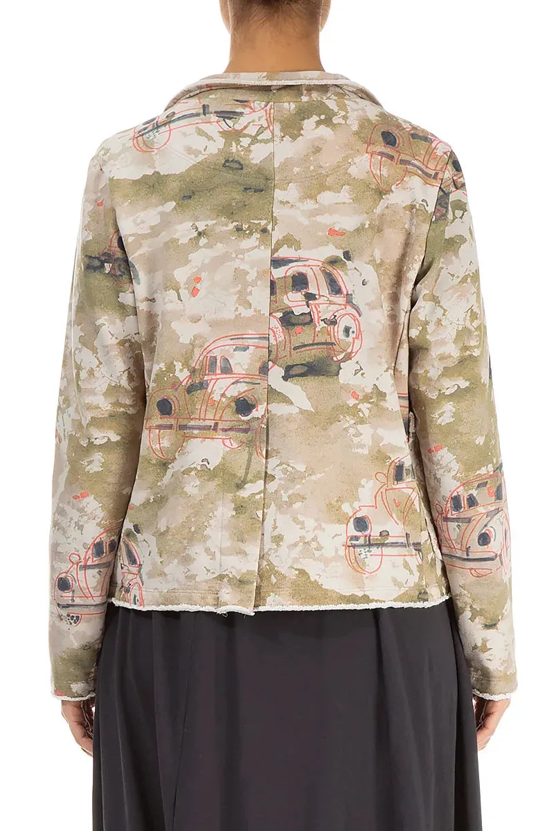 Moisture Wicking Inner Collar Retro Cotton Jacket